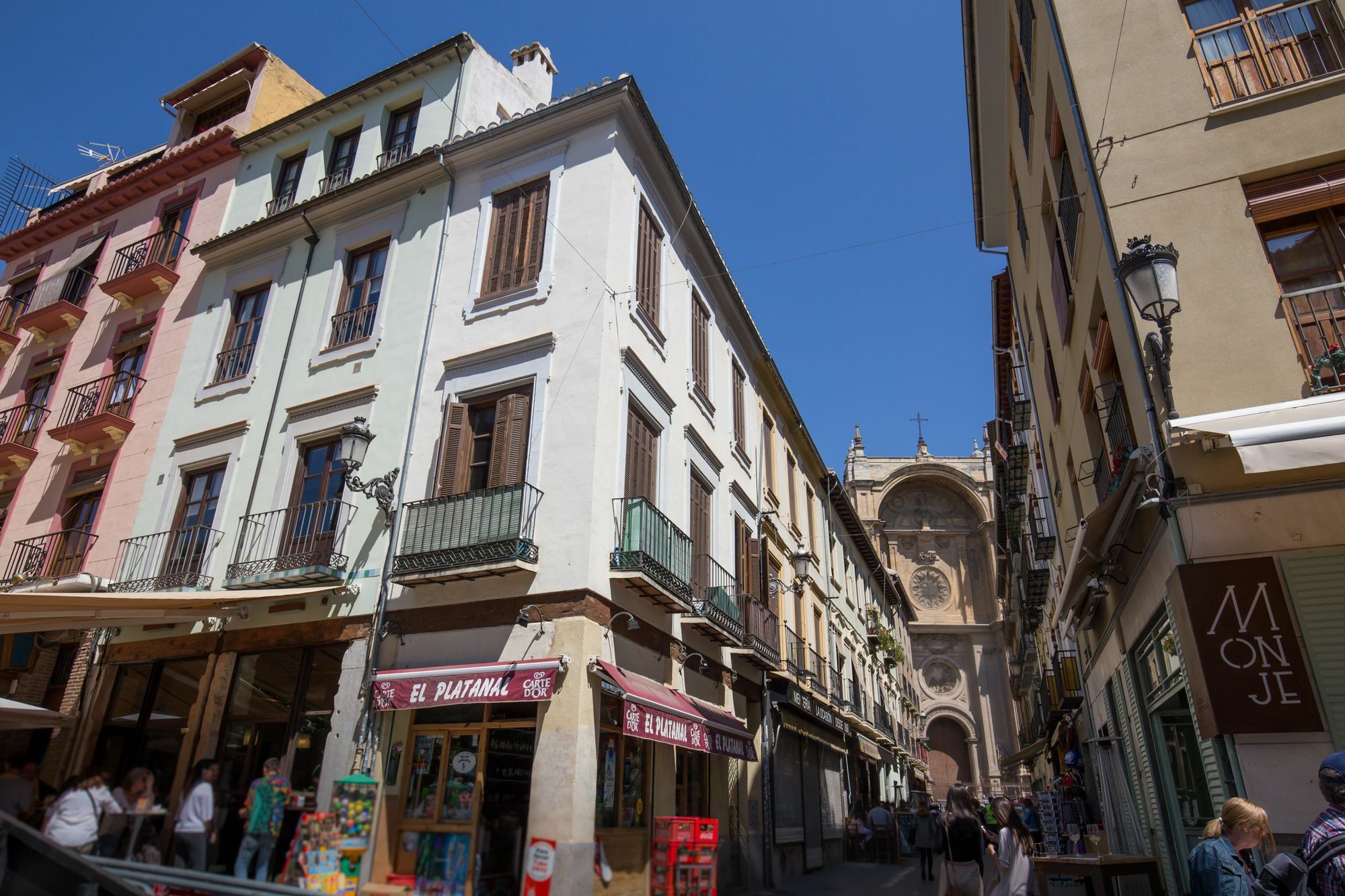 Los Lobos Suites Apartamentos Granada Eksteriør bilde