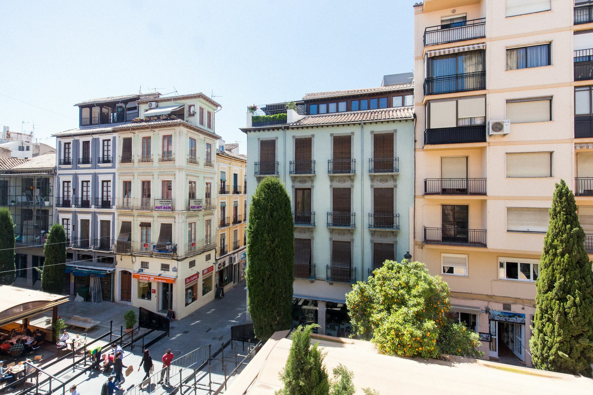 Los Lobos Suites Apartamentos Granada Eksteriør bilde